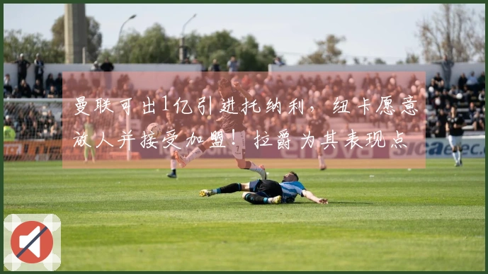 曼联可出1亿引进托纳利，纽卡愿意放人并接受加盟！拉爵为其表现点赞